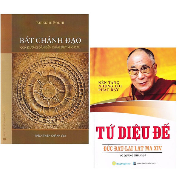 Combo Bát Chánh Đạo + Tứ Diệu Đế (2 Quyển) - Bookcity
