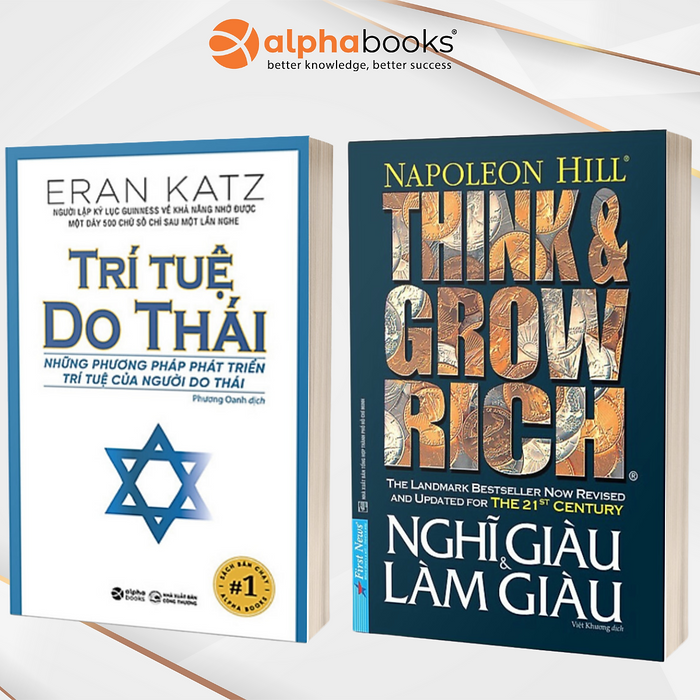 Combo Trí Tuệ Do Thái + Nghĩ Giàu Làm Giàu (First News) Combo Trí Tuệ Do Thái + Nghĩ Giàu Làm Giàu (First News)
