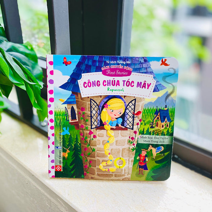 Sách Chuyển Động - First Stories - Công Chúa Tóc Mây - Rapunzel Sách Chuyển Động - First Stories - Công Chúa Tóc Mây - Rapunzel
