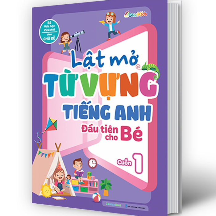 Lật Mở Từ Vựng Tiếng Anh Đầu Tiên Cho Bé - Cuốn 1 _Mega Lật Mở Từ Vựng Tiếng Anh Đầu Tiên Cho Bé - Cuốn 1 _Mega