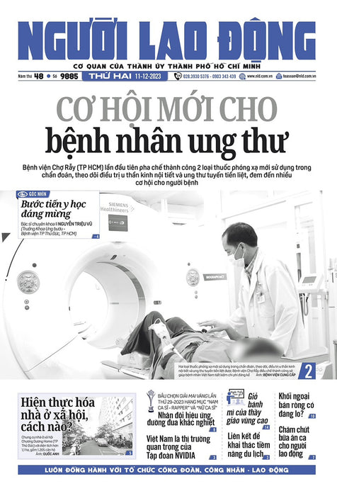 Nhật Báo Người Lao Động Từ Ngày 11-12-2023 Đến 17-12-2023 Nhật Báo Người Lao Động Từ Ngày 11-12-2023 Đến 17-12-2023