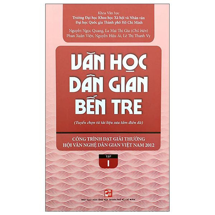 Văn Học Dân Gian Bến Tre - Tập 1 Văn Học Dân Gian Bến Tre - Tập 1