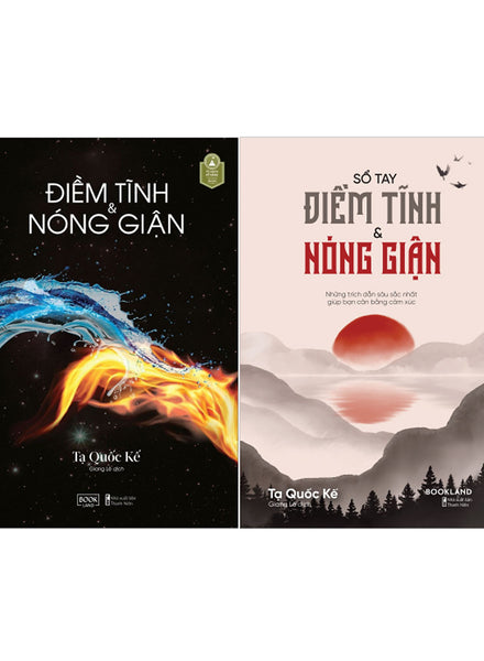 Combo Sách Điềm Tĩnh Và Nóng Giận + Sổ Tay Điềm Tĩnh Và Nóng Giận (Bộ 2 Cuốn) _Az