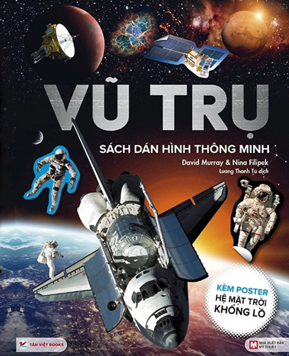 Vũ Trụ - Sách Dán Hình Thông Minh Kèm Poster Hệ Mặt Trời Khổng Lồ _Tv Vũ Trụ - Sách Dán Hình Thông Minh Kèm Poster Hệ Mặt Trời Khổng Lồ _Tv