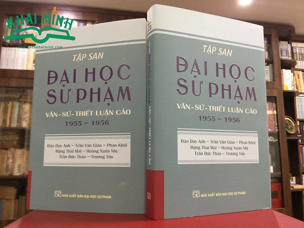 Tập San Đại Học Sư Phạm: Văn - Sử - Triết Luận Cảo (1955-1956) - (Bìa Mềm)
