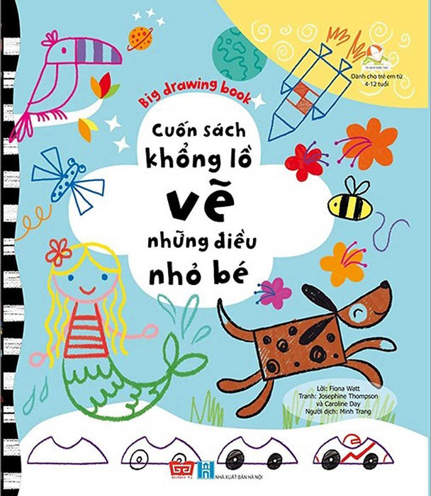 Big Drawing Book - Cuốn Sách Khổng Lồ Vẽ Những Điều Nhỏ Bé_Dti Big Drawing Book - Cuốn Sách Khổng Lồ Vẽ Những Điều Nhỏ Bé_Dti