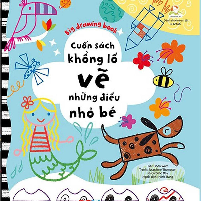 Big Drawing Book - Cuốn Sách Khổng Lồ Vẽ Những Điều Nhỏ Bé_Dti Big Drawing Book - Cuốn Sách Khổng Lồ Vẽ Những Điều Nhỏ Bé_Dti