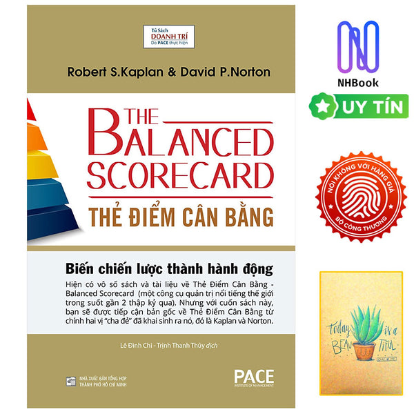 Sách Thẻ Điểm Cân Bằng - The Balanced Scorecard (Tái Bản)- Tặng Sổ Tay Xương Rồng