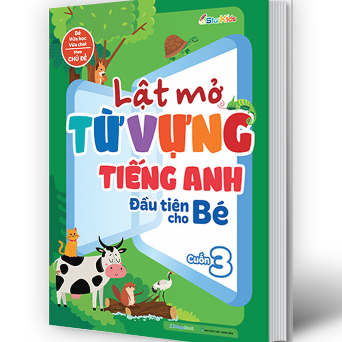 Lật Mở Từ Vựng Tiếng Anh Đầu Tiên Cho Bé - Cuốn 3 _Mega Lật Mở Từ Vựng Tiếng Anh Đầu Tiên Cho Bé - Cuốn 3 _Mega