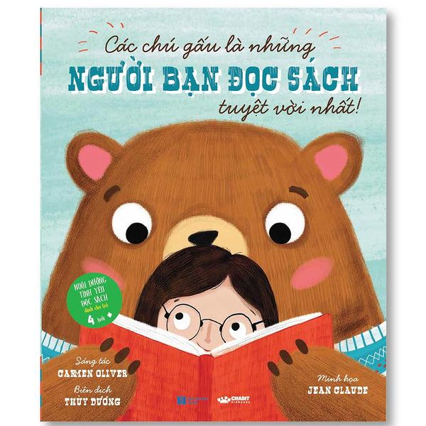 Sách Thiếu Nhi - Gấu Là Bạn Đọc Sách Tuyệt Vời Nhất