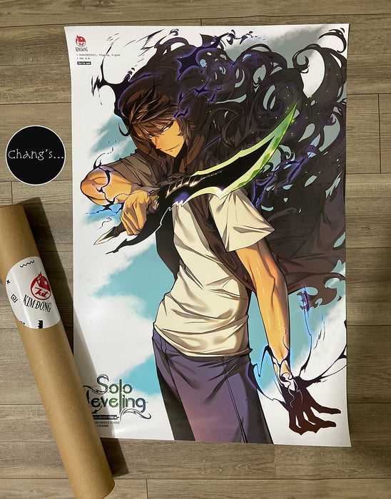 Solo Leveling - Tôi Thăng Cấp Một Mình Tập 1 Kèm Obi + 2 Pvc Card + Poster + Ống Solo Leveling - Tôi Thăng Cấp Một Mình Tập 1 Kèm Obi + 2 Pvc Card + Poster + Ống