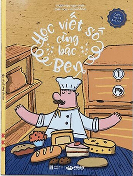 Vở Wipe Clean - Học Viết Số Cùng Bác Ben