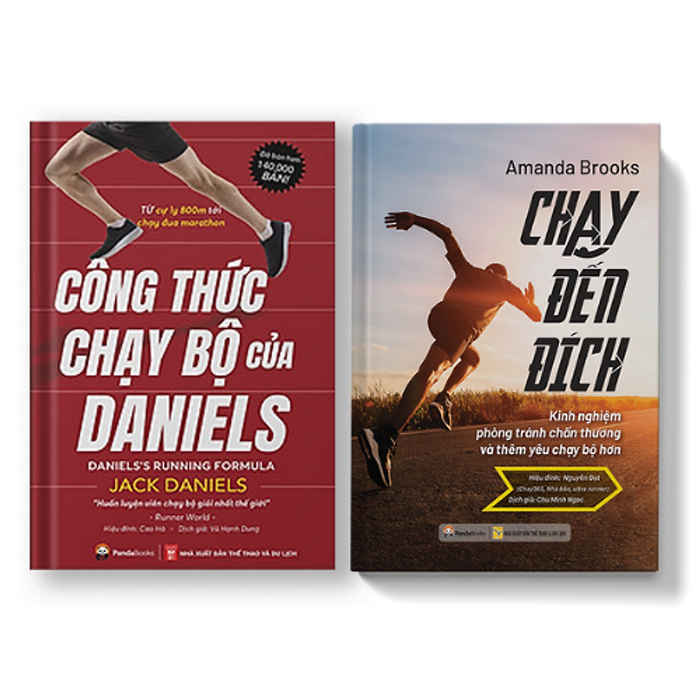 Sách Pandabooks Combo 2 Cuốn Công Thức Chạy Bộ Của Daniel+Chạy Đến Đích Sách Pandabooks Combo 2 Cuốn Công Thức Chạy Bộ Của Daniel+Chạy Đến Đích