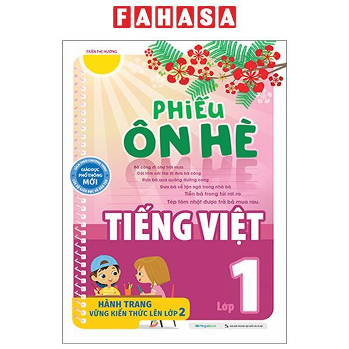 Phiếu Ôn Hè Tiếng Việt Lớp 1 Phiếu Ôn Hè Tiếng Việt Lớp 1