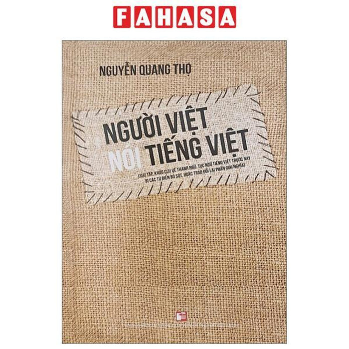 Người Việt Nói Tiếng Việt Người Việt Nói Tiếng Việt