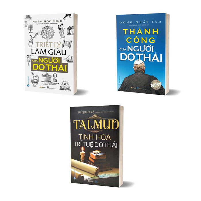 Combo Talmud - Tinh Hoa Trí Tuệ Do Thái + Triết Lý Làm Giàu Của Người Do Thái + Thành Công Của Người Do Thái Combo Talmud - Tinh Hoa Trí Tuệ Do Thái + Triết Lý Làm Giàu Của Người Do Thái + Thành Công Của Người Do Thái