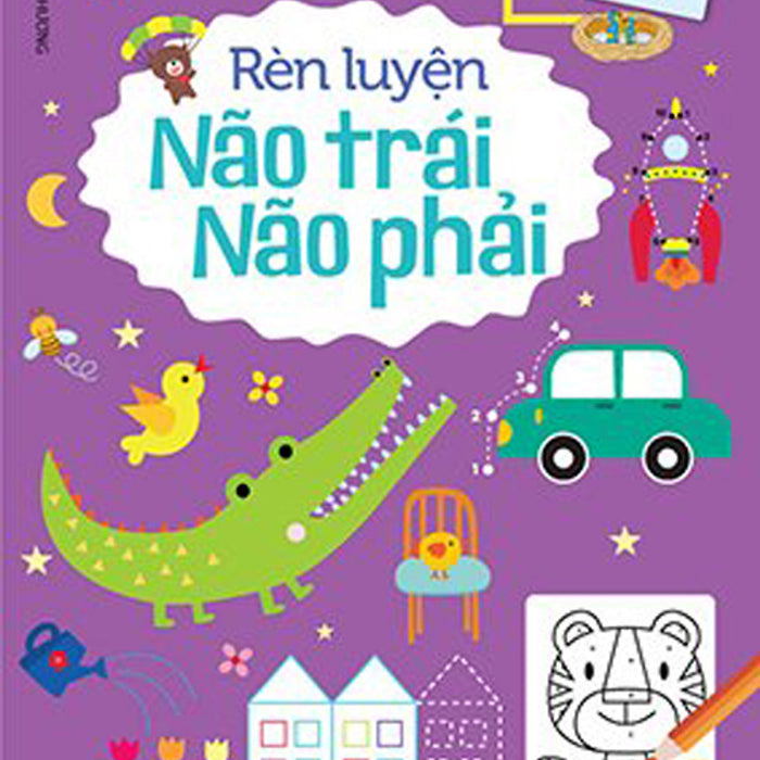 Sách - Sân Chơi Trí Tuệ: Trò Chơi Tư Duy - Rèn Luyện Não Trái, Não Phải - Dành Cho Trẻ 3-4 Tuổi Sách - Sân Chơi Trí Tuệ: Trò Chơi Tư Duy - Rèn Luyện Não Trái, Não Phải - Dành Cho Trẻ 3-4 Tuổi