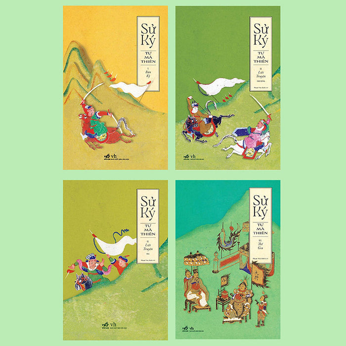 Combo Sử Ký (4 Cuốn) Combo Sử Ký (4 Cuốn)