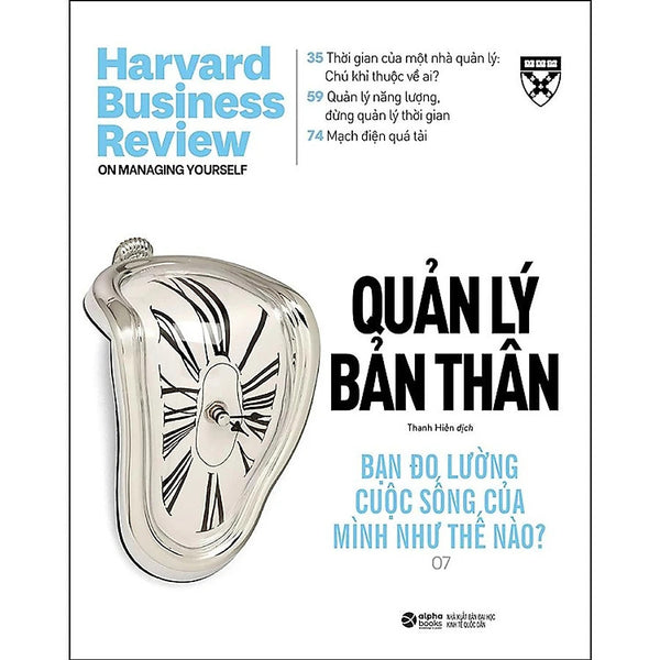 Hbr On- Quản Lý Bản Thân (Harvard Business Review On Stratery)
