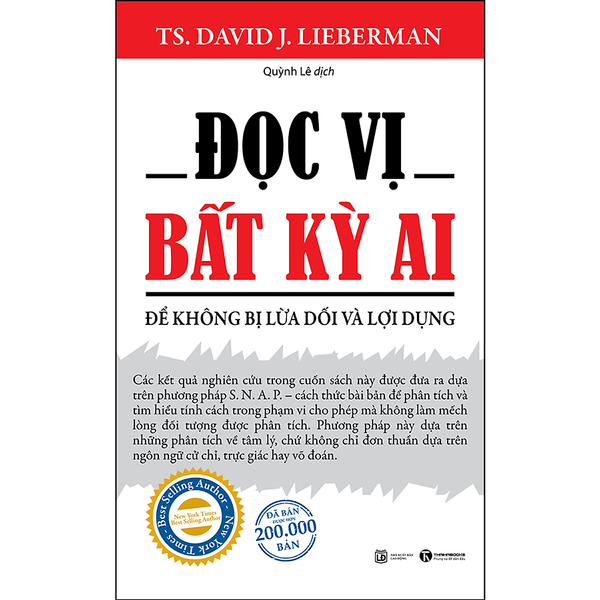 Đọc Vị Bất Kỳ Ai - Để Không Bị Lợi Dụng (Tái Bản)