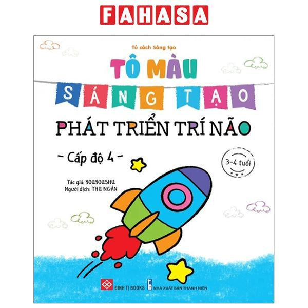 Tô Màu Sáng Tạo - Phát Triển Trí Não - Cấp Độ 4