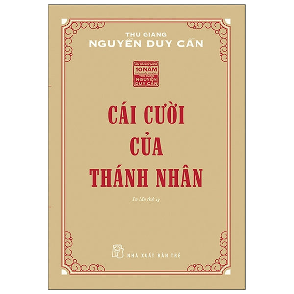 Cái Cười Của Thánh Nhân - Ts Thu Giang