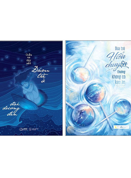Combo Sách Đám Trẻ Ở Đại Dương Đen + Đứa Trẻ Hiểu Chuyện Thường Không Có Kẹo Ăn (Bộ 2 Cuốn) _Az