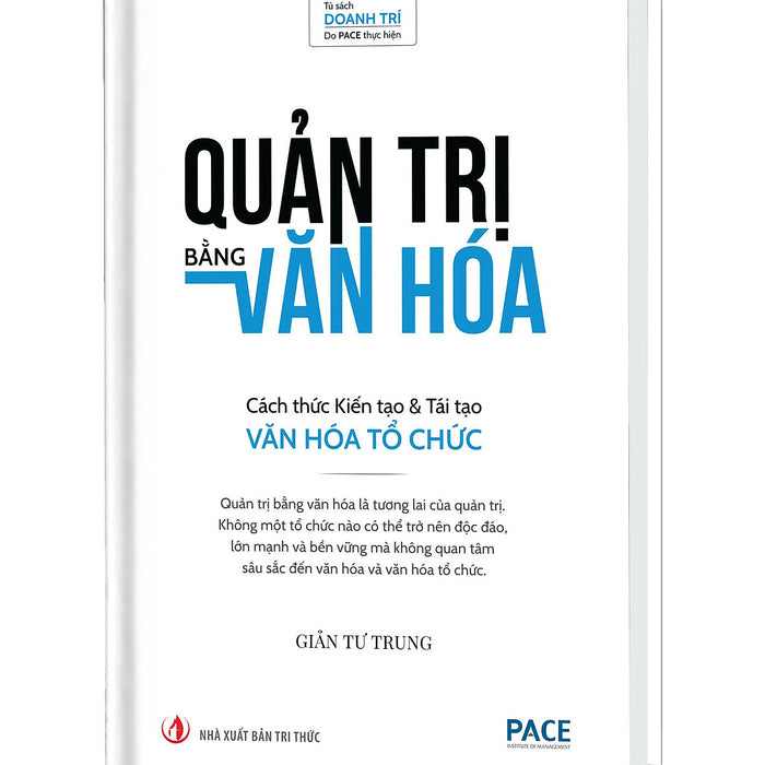 Quản Trị Bằng Văn Hóa Quản Trị Bằng Văn Hóa