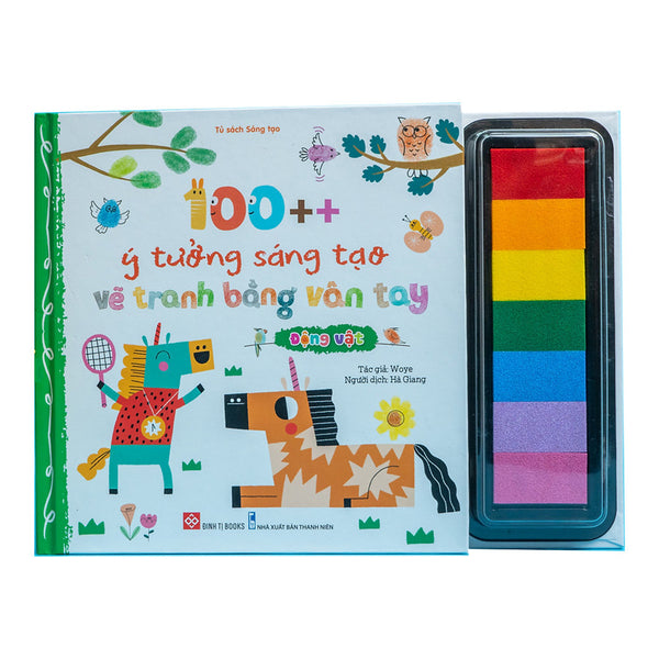 100++ Ý Tưởng Sáng Tạo Vẽ Tranh Bằng Vân Tay - Động Vật