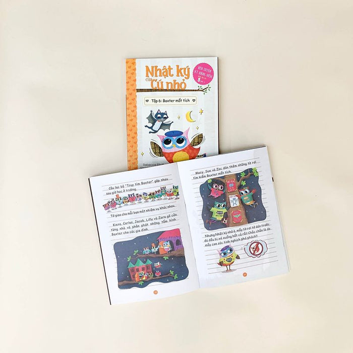 Nhật Ký Của Cú Nhỏ - Tập 6 - Baxter Mất Tích Nhật Ký Của Cú Nhỏ - Tập 6 - Baxter Mất Tích