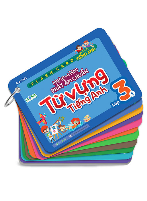 Flashcard Vui Học Tiếng Anh: Nghe Và Học Phát Âm Chuẩn - Từ Vựng Tiếng Anh Lớp 3_Mega Flashcard Vui Học Tiếng Anh: Nghe Và Học Phát Âm Chuẩn - Từ Vựng Tiếng Anh Lớp 3_Mega