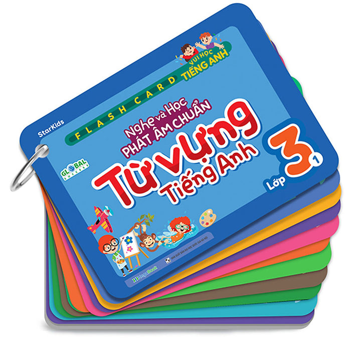 Flashcard Vui Học Tiếng Anh: Nghe Và Học Phát Âm Chuẩn - Từ Vựng Tiếng Anh Lớp 3_Mega Flashcard Vui Học Tiếng Anh: Nghe Và Học Phát Âm Chuẩn - Từ Vựng Tiếng Anh Lớp 3_Mega