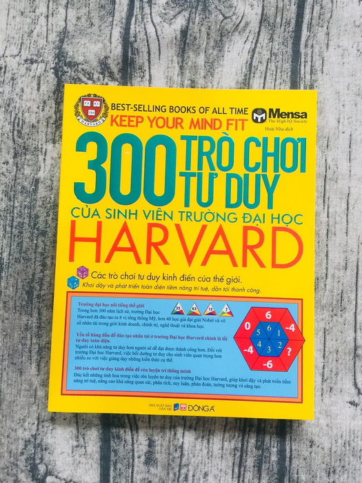 300 Trò Chơi Tư Duy Của Sinh Viên Trường Đại Học Harvard 300 Trò Chơi Tư Duy Của Sinh Viên Trường Đại Học Harvard