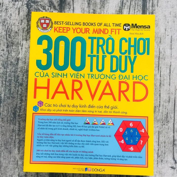 300 Trò Chơi Tư Duy Của Sinh Viên Trường Đại Học Harvard 300 Trò Chơi Tư Duy Của Sinh Viên Trường Đại Học Harvard
