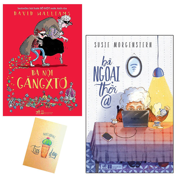 Combo Bà Nội Găngxtơ Và Bà Ngoại Thời @ ( Tặng Kèm Sổ Tay)