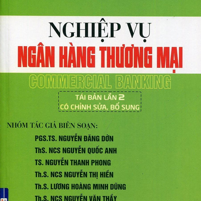 Nghiệp Vụ Ngân Hàng Thương Mại Nghiệp Vụ Ngân Hàng Thương Mại