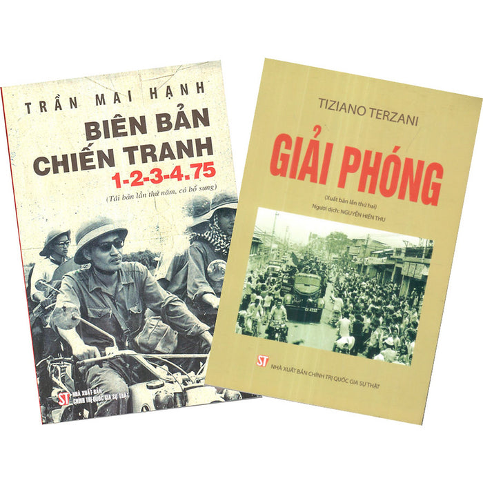 Combo 2 Cuốn: Giải Phóng + Biên Bản Chiến Tranh 1-2-3-4.75 Combo 2 Cuốn: Giải Phóng + Biên Bản Chiến Tranh 1-2-3-4.75