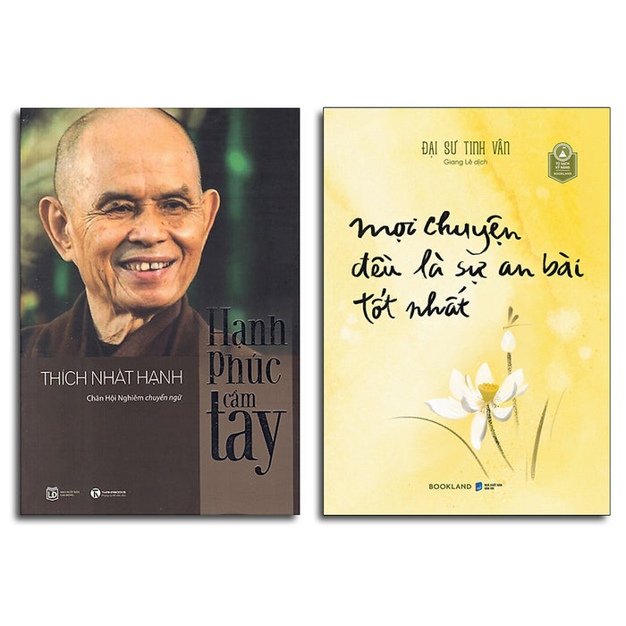 Combo Hạnh Phúc Cầm Tay + Mọi Chuyện Đều Là Sự An Bài Tốt Nhất Combo Hạnh Phúc Cầm Tay + Mọi Chuyện Đều Là Sự An Bài Tốt Nhất