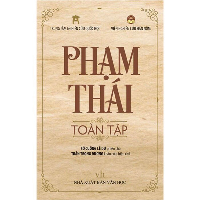 Phạm Thái Toàn Tập Phạm Thái Toàn Tập