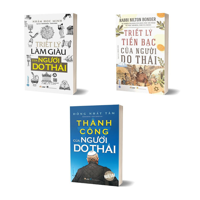 Combo Thành Công Của Người Do Thái + Triết Lý Tiền Bạc Của Người Do Thái + Triết Lý Làm Giàu Của Người Do Thái Combo Thành Công Của Người Do Thái + Triết Lý Tiền Bạc Của Người Do Thái + Triết Lý Làm Giàu Của Người Do Thái