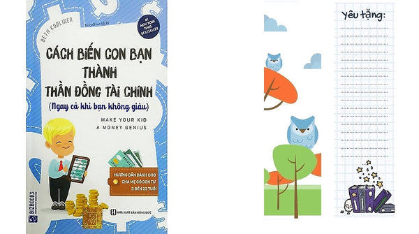 Sách - Cách Biến Con Bạn Thành Thần Đồng Tài Chính (Ngay Cả Khi Bạn Không Giàu)  - Bizbooks ( Tặng Kèm Bookmark Thiết Kế )