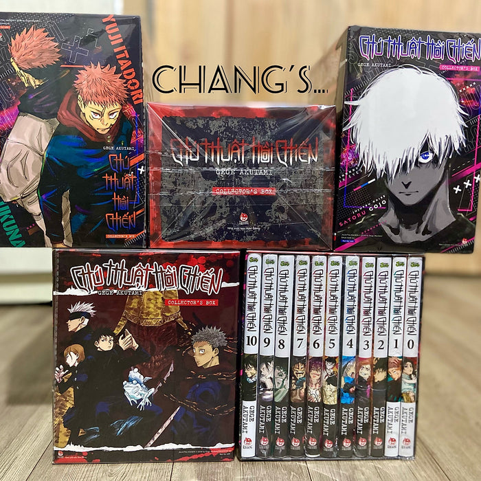 Collector'S Box Chú Thuật Hồi Chiến 11 Tập - Mới 100% Collector'S Box Chú Thuật Hồi Chiến 11 Tập - Mới 100%