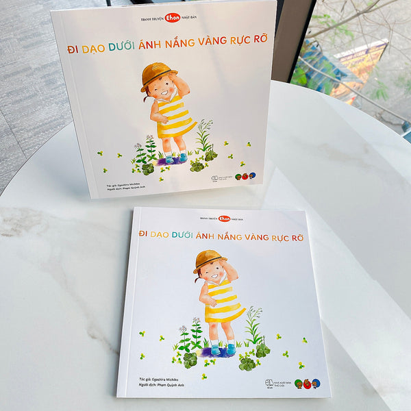 Sách Ehon Cho Bé 1 3 Tuổi - Đi Dạo Dưới Ánh Nắng Rực Rỡ (Tranh Truyện Ehon Nhật Bản Cho Bé)