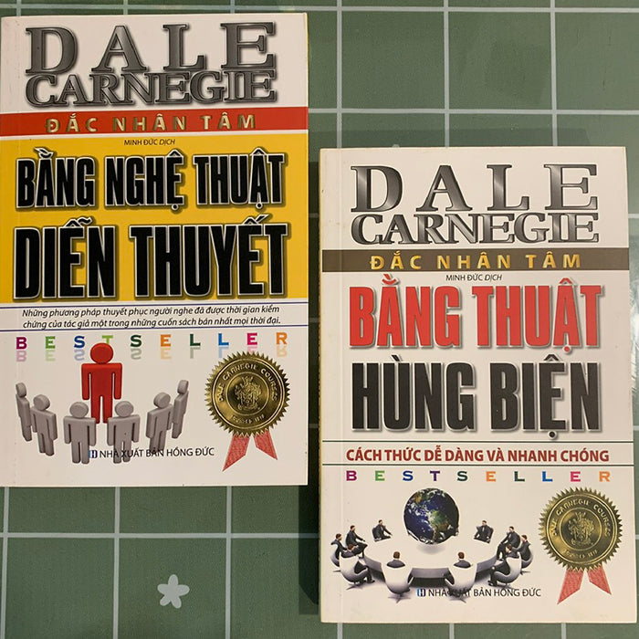 Combo Đắc Nhân Tâm Bằng Thuật Hùng Biện + Bằng Nghệ Thuật Diễn Thuyết  (2 Tập) Combo Đắc Nhân Tâm Bằng Thuật Hùng Biện + Bằng Nghệ Thuật Diễn Thuyết  (2 Tập)