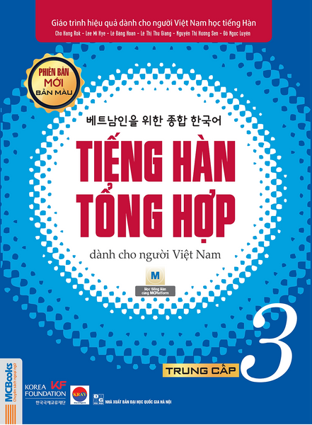 Tiếng Hàn Tổng Hợp Trung Cấp 3 (Phiên Bản Mới - In Màu)