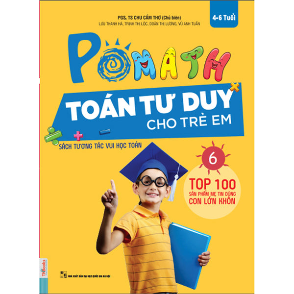 Pomath - Toán Tư Duy Cho Trẻ Em 4-6 Tuổi (Tập 6)