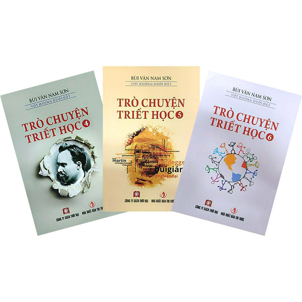Combo 03 Cuốn Trò Chuyện Triết Học (Tập 04 - 06)