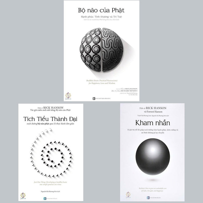 (Combo 3 Cuốn) Bộ Não Của Phật, Tích Tiểu Thành Đại, Kham Nhẫn - (Bìa Mềm) (Combo 3 Cuốn) Bộ Não Của Phật, Tích Tiểu Thành Đại, Kham Nhẫn - (Bìa Mềm)