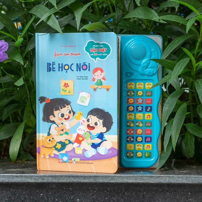 Sách Tương Tác - Sách Âm Thanh - Bé Học Nói Sách Tương Tác - Sách Âm Thanh - Bé Học Nói
