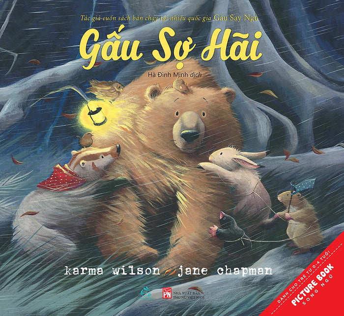 Sách Tranh Song Ngữ Gấu Sợ Hãi - Ehomebooks Sách Tranh Song Ngữ Gấu Sợ Hãi - Ehomebooks
